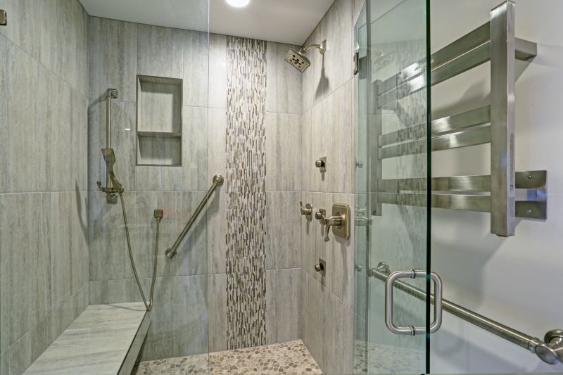 Luxury Walk-In Shower with Niche Storage
