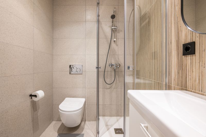 Compact Shower with Storage